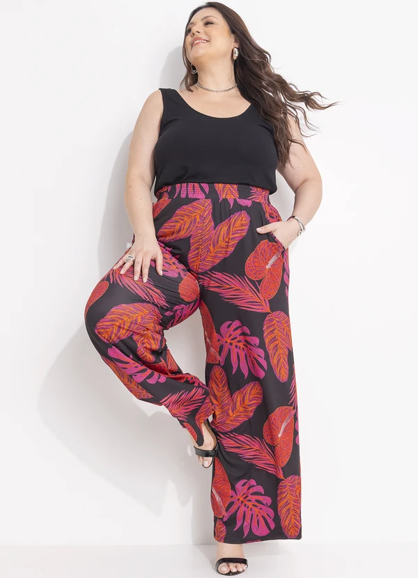 Quintess - Blusa Preto em Malha Crepe 10