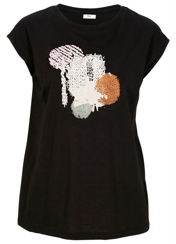 Outlet - Blusa Regata Decote Redondo Preta 5