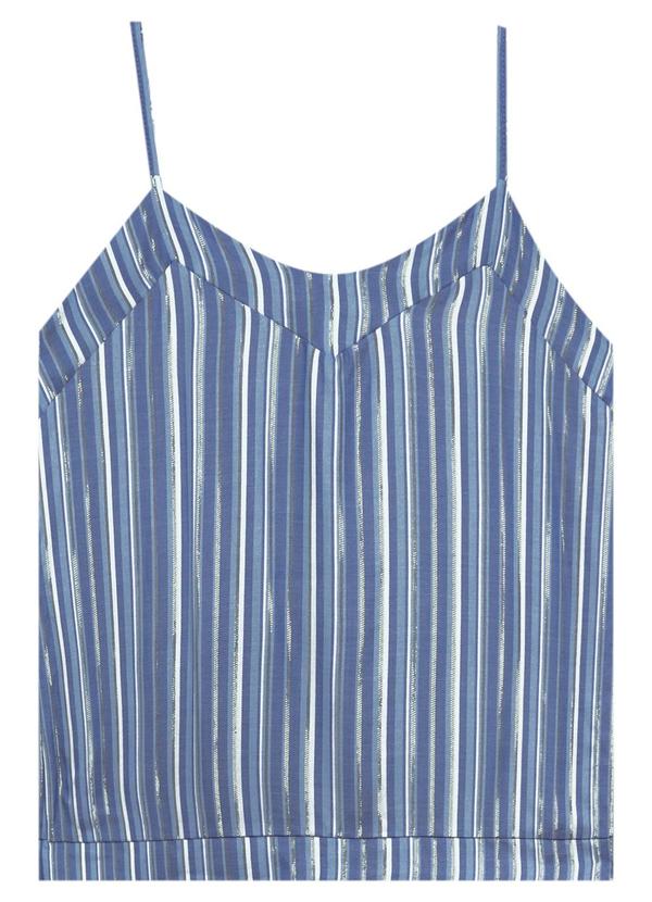 Malwee - Blusa Regata Feminina Azul Marinho