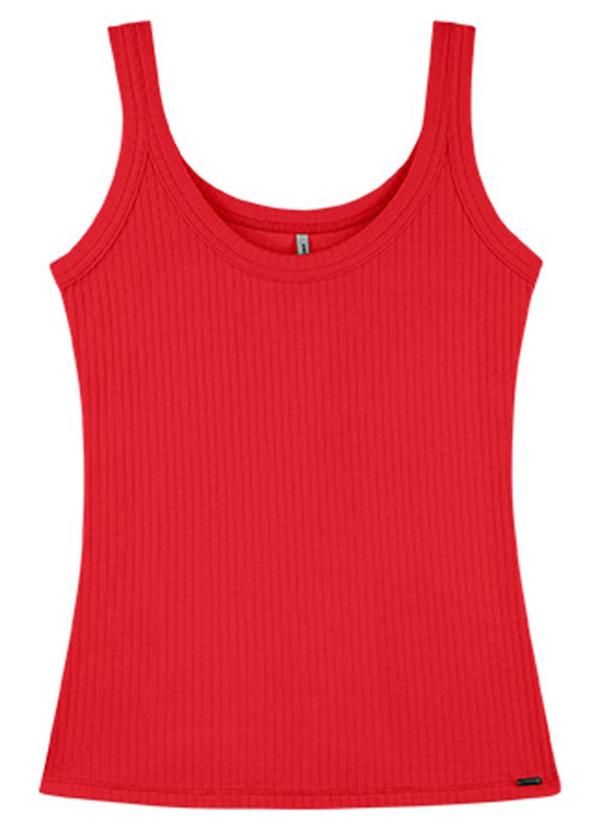 Rezzato - Blusa Regata Fresh Season Feminino Vermelho