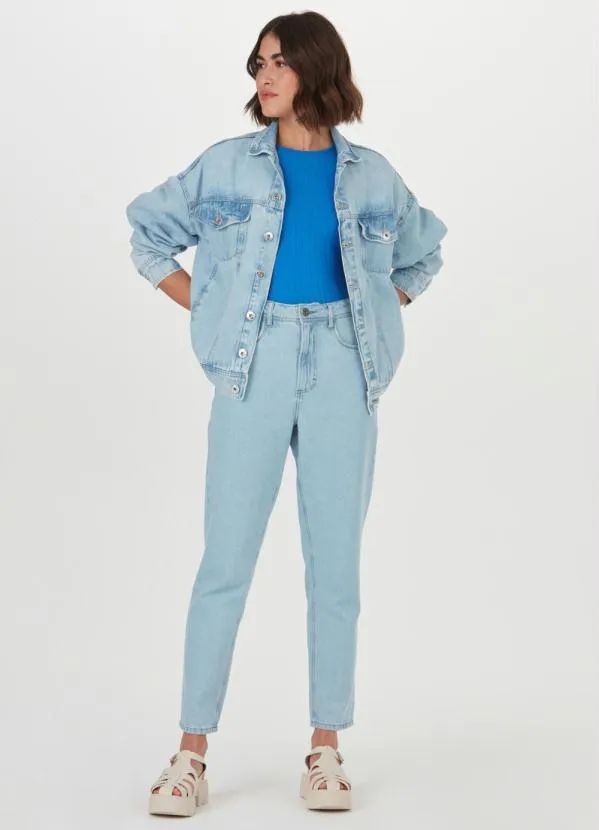 Malwee - Blusa Regata Malha Canelada de Viscose Azul 4