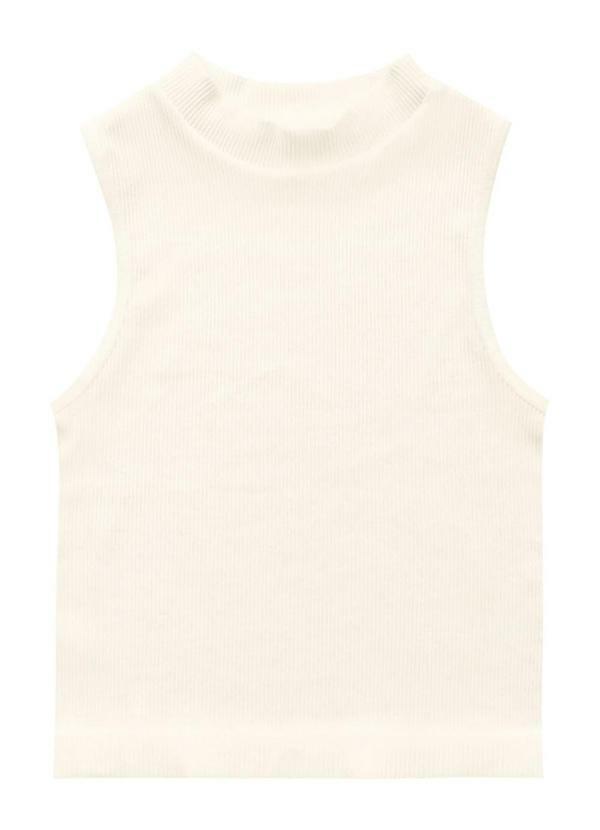Angel - Blusa Regata Seamless Bege