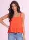 Angel - Blusa Regata Viscose Laranja - variação: Laranja