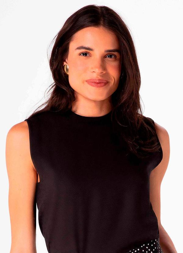 Hering - Blusa Sm Fem Preto