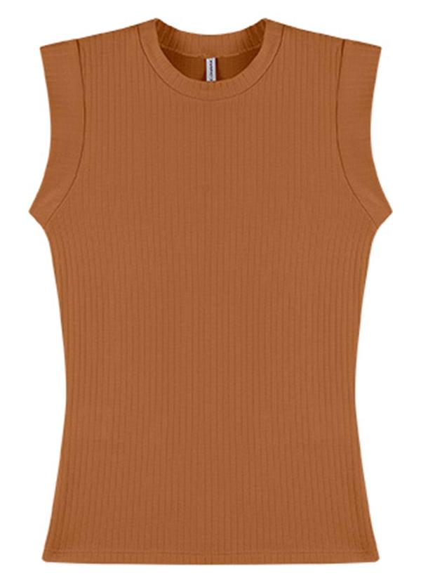 Rezzato - Blusa Sun Vibes Adulto Feminino Marrom