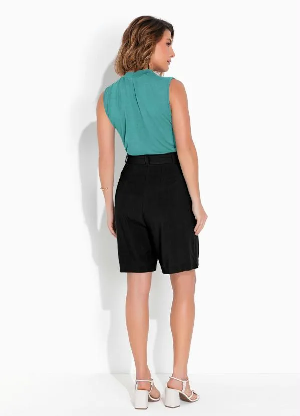 bonprix - Blusa Verde Claro em Malha de Viscose 4