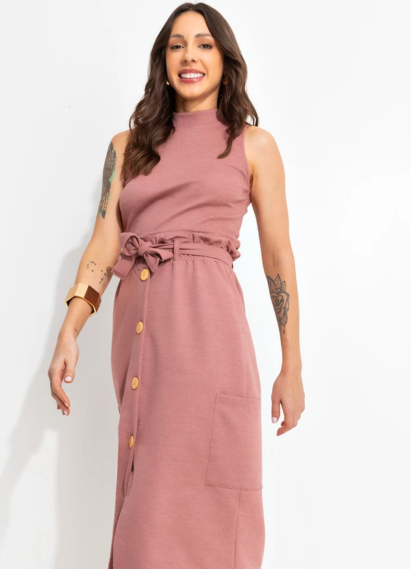 Bimini - Blusa Vermelho em Canelado 6