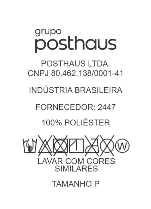 Bimini - Blusa Vermelho em Crepe Plano 7