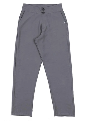 Soft Bonni - Calca Alfaiataria  Adulto Feminino Cinza - SOFT BONNI
