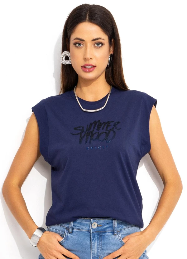 Colcci - Camiseta Azul