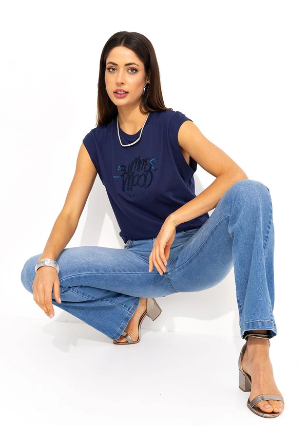 Colcci - Camiseta Azul 5