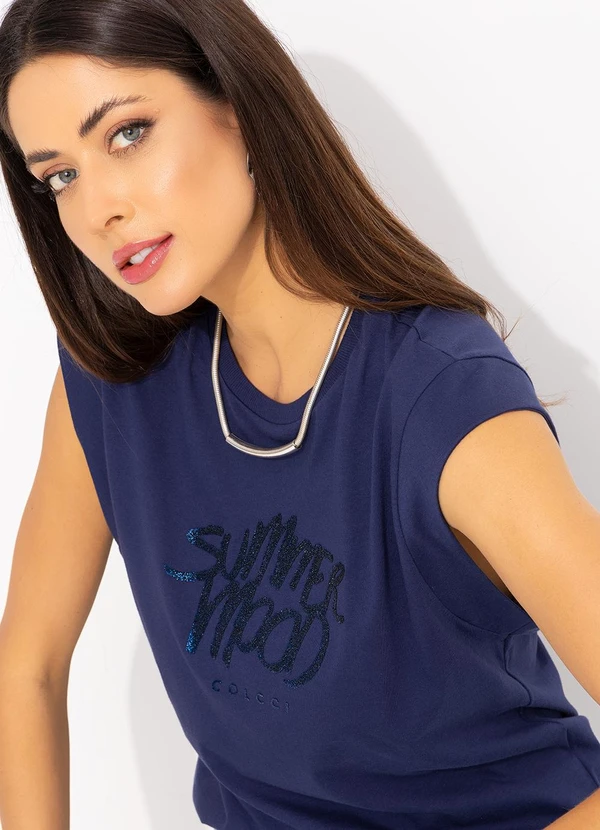 Colcci - Camiseta Azul 6