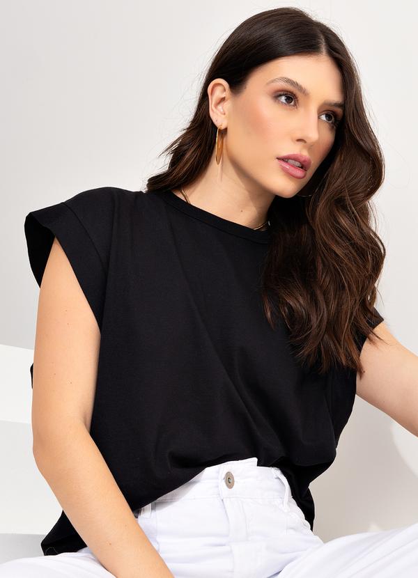 Colcci Jeans - Camiseta Cj Preto 1