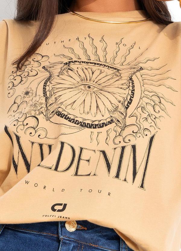 Colcci Jeans - Camiseta Estampada Cj Bege 6