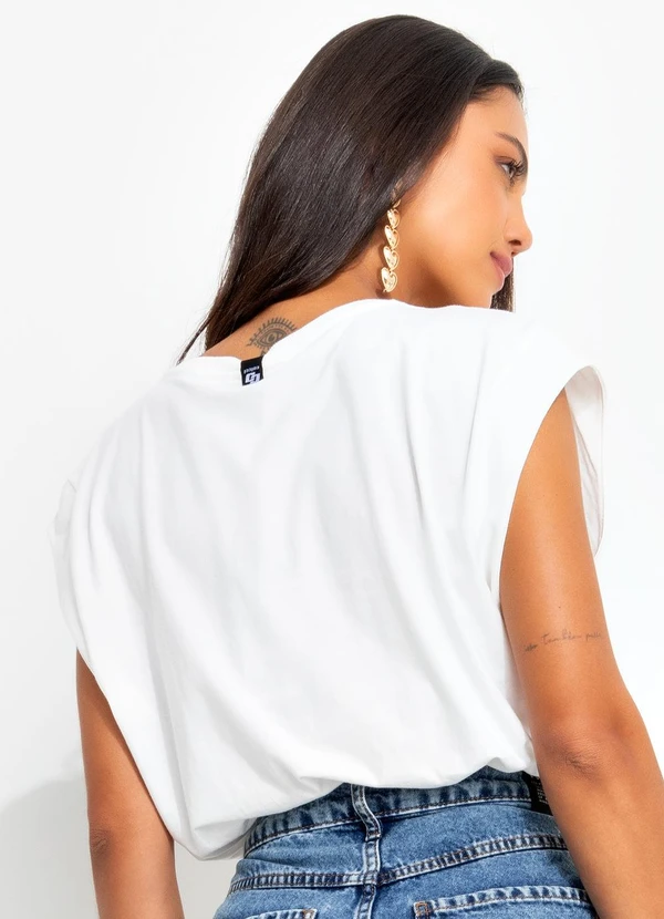 Colcci - Camiseta Off White 2