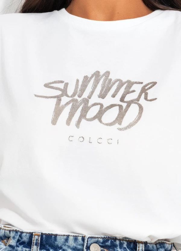 Colcci - Camiseta Off White 7