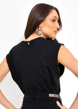 Colcci - Camiseta Preto - COLCCI