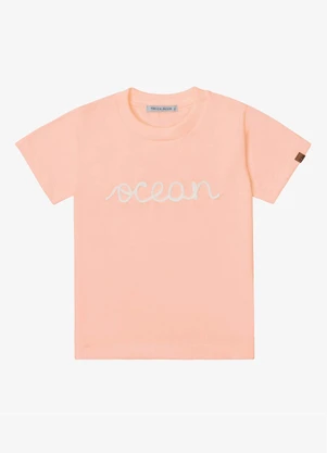 Trick Nick - Camiseta Verão Menino Meia Malha Rosa - TRICK NICK