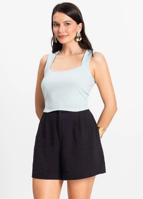 Select - Cropped Feminino Azul 3