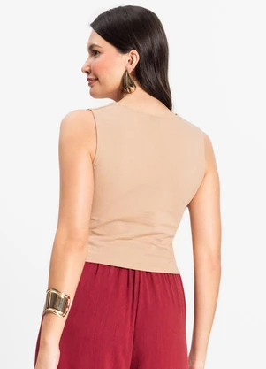 Select - Cropped Feminino Marrom - SELECT