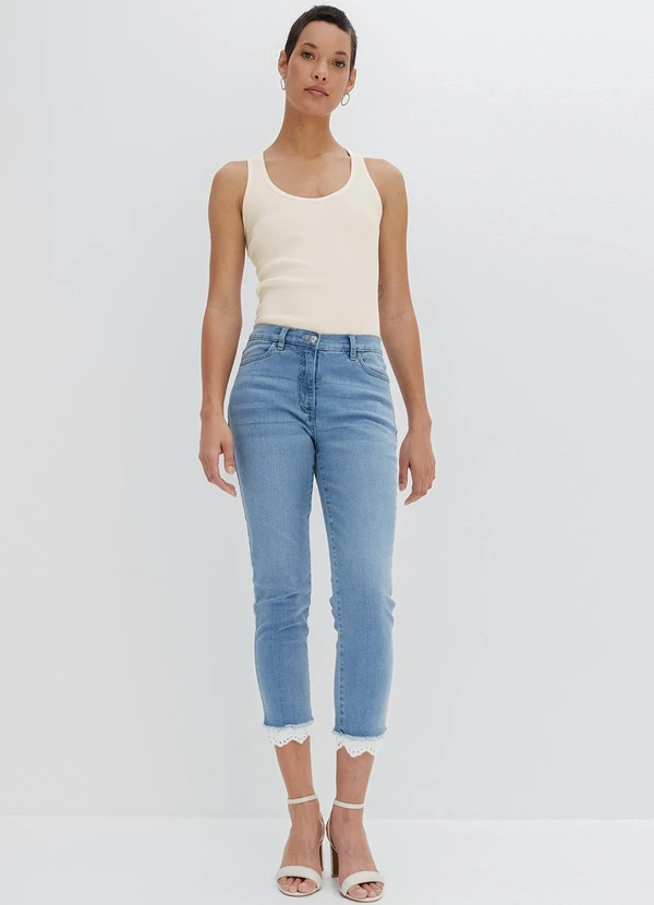 bonprix - Kit 2 Blusas Rosê/Creme em Canelado 6