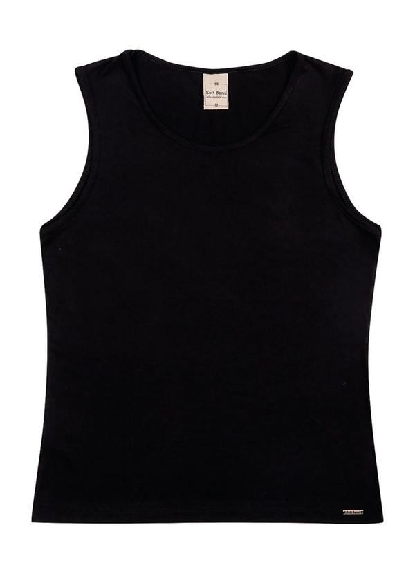 Soft Bonni - Regata Adulto Visco Lycra Preto