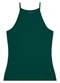Malwee - Regata Canelada Ajustada Feminina Azul - variação: Verde