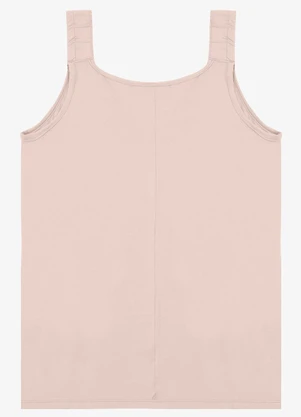 Select - Regata Alça Franzida Feminino Rosa - SELECT