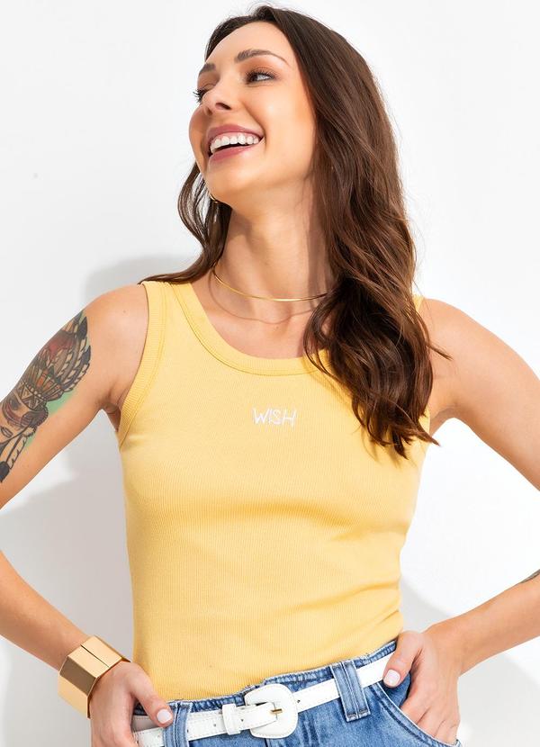 Bimini - Regata Amarelo em Canelado