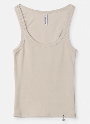 Authoria - Regata Básica Canelada Bege Bege - AUTHORIA