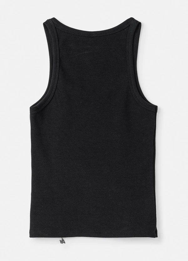 Authoria - Regata Básica Canelada Preta Preto 6