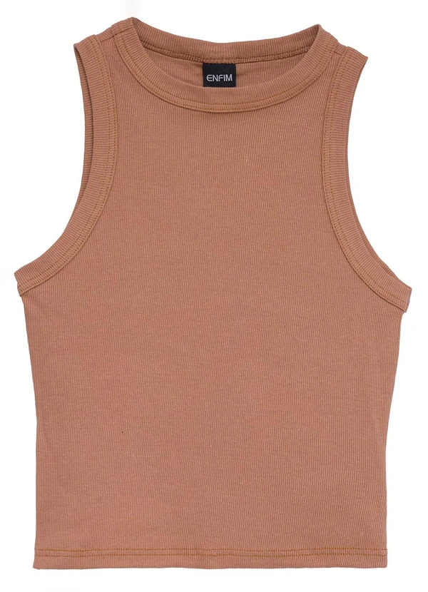 Enfim - Regata Básica em Ribana Marrom