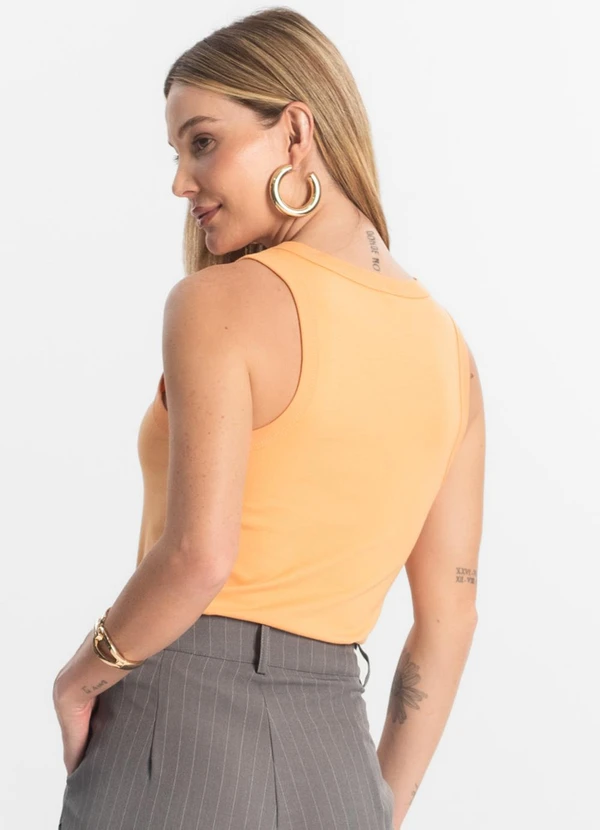 Rovitex - Regata Básica Feminina Laranja 2