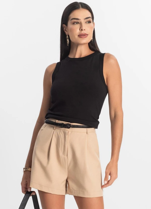 Rovitex - Regata Básica Feminina Preto 6