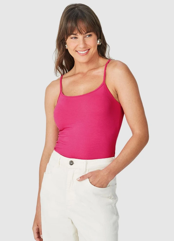 Malwee - Regata Básica Feminina Rosa