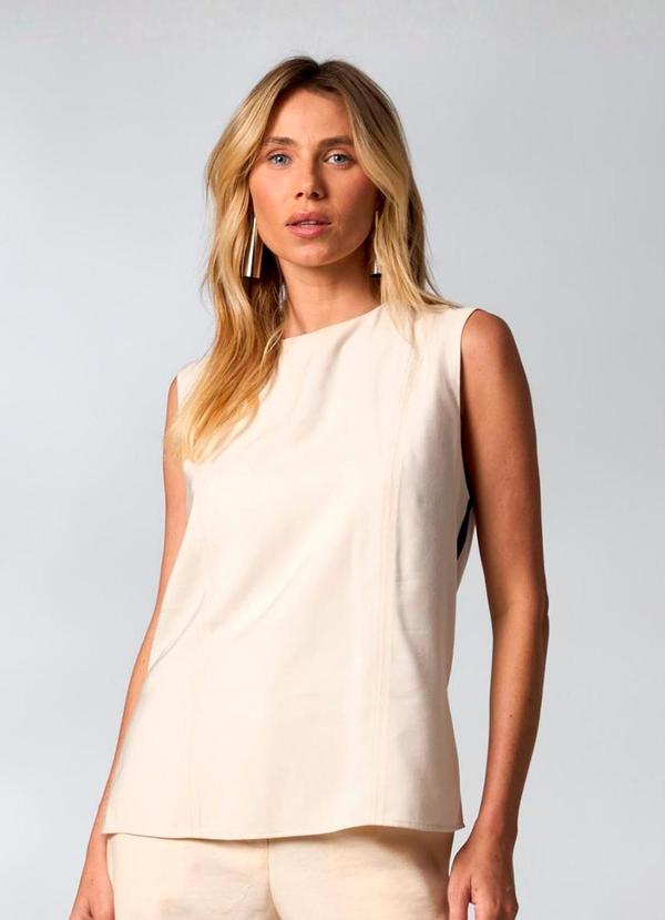 Carlota Costa - Regata Bicolor Bege 1