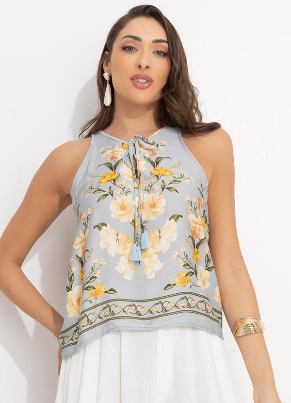 Farm - Regata Borboleta  Azul