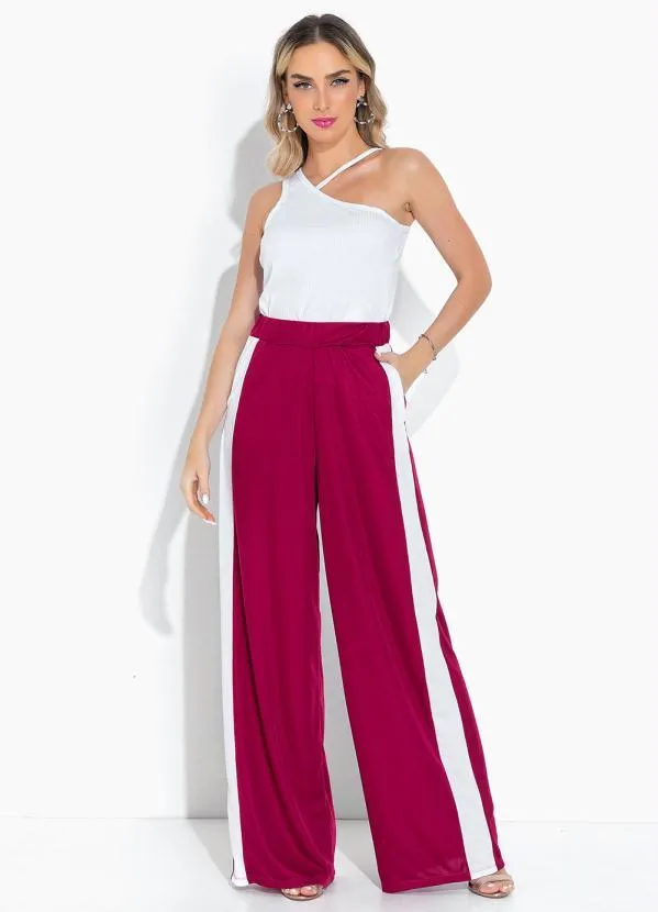 Moda Pop - Regata Branca com Detalhe em Tira no Decote 4