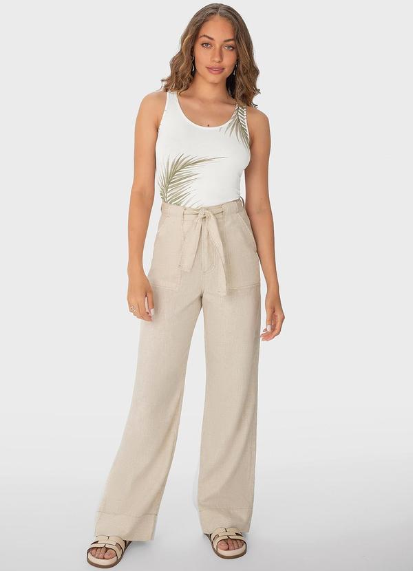 Malwee - Regata Branca Tropical em Viscose 2