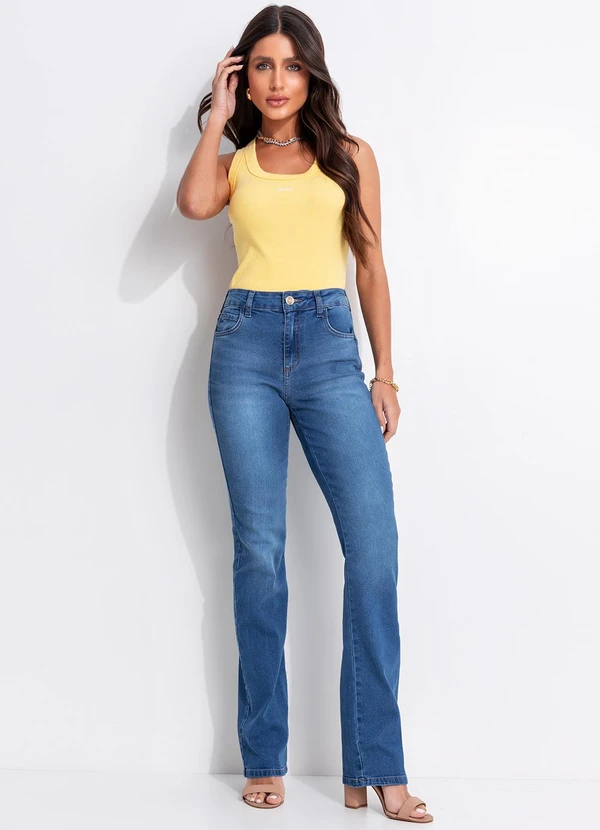 Colcci - Regata Canelada Amarelo 3