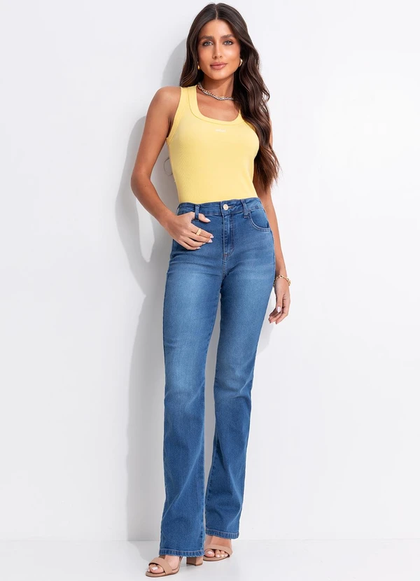 Colcci - Regata Canelada Amarelo 5