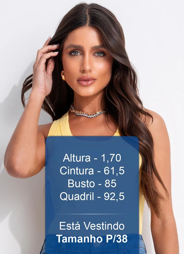 Colcci - Regata Canelada Amarelo 6