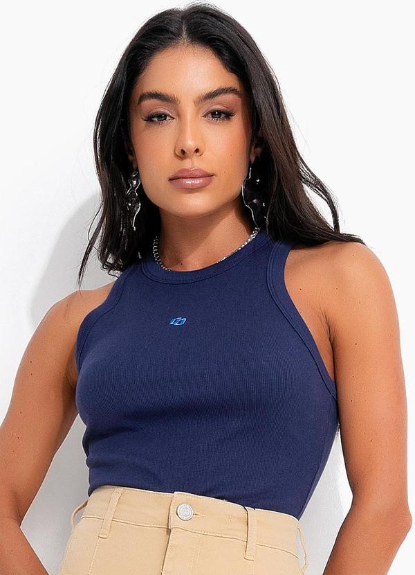 Colcci - Regata Canelada Azul