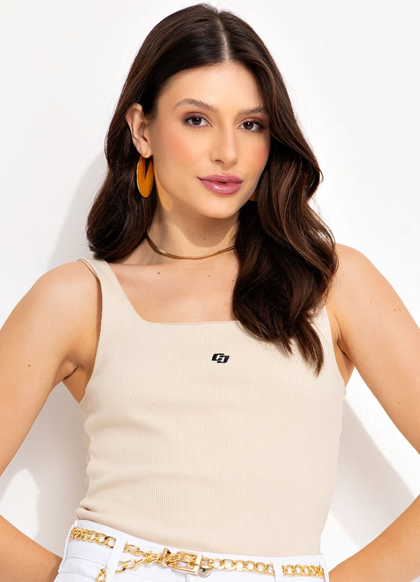 Colcci - Regata Canelada Bege