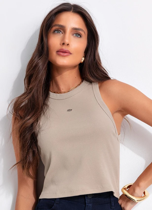 Colcci - Regata Canelada Bege