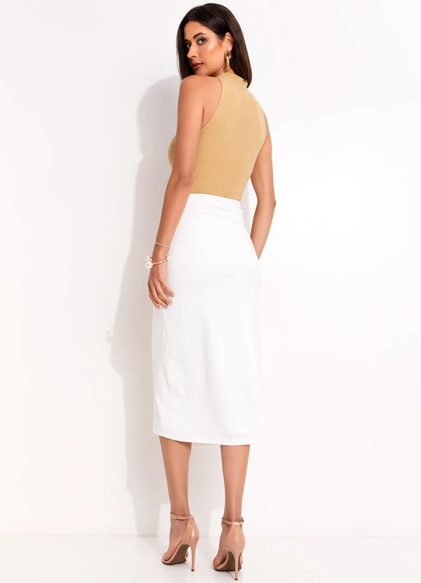 Colcci - Regata Canelada Bege 4