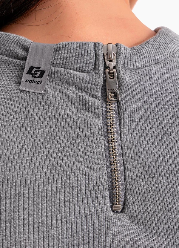 Colcci - Regata Canelada Cinza 9