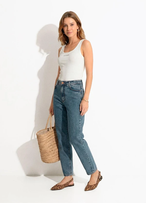 Colcci Jeans - Regata Canelada Cj Off White 3