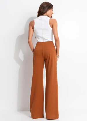 Colcci Jeans - Regata Canelada Cj Off White - COLCCI JEANS