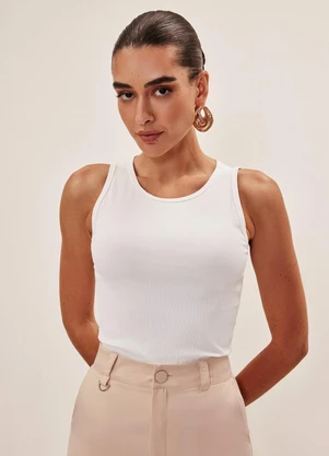 Elegance - Regata Canelada Cropped Essentials Off White - ELEGANCE